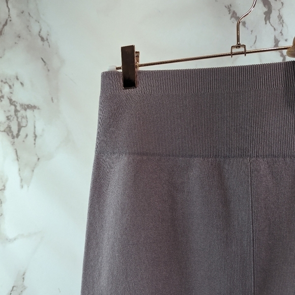 Everlane Leggings Womens Purple The Seamless Rib Full Length High Rise - Picture 3 of 13